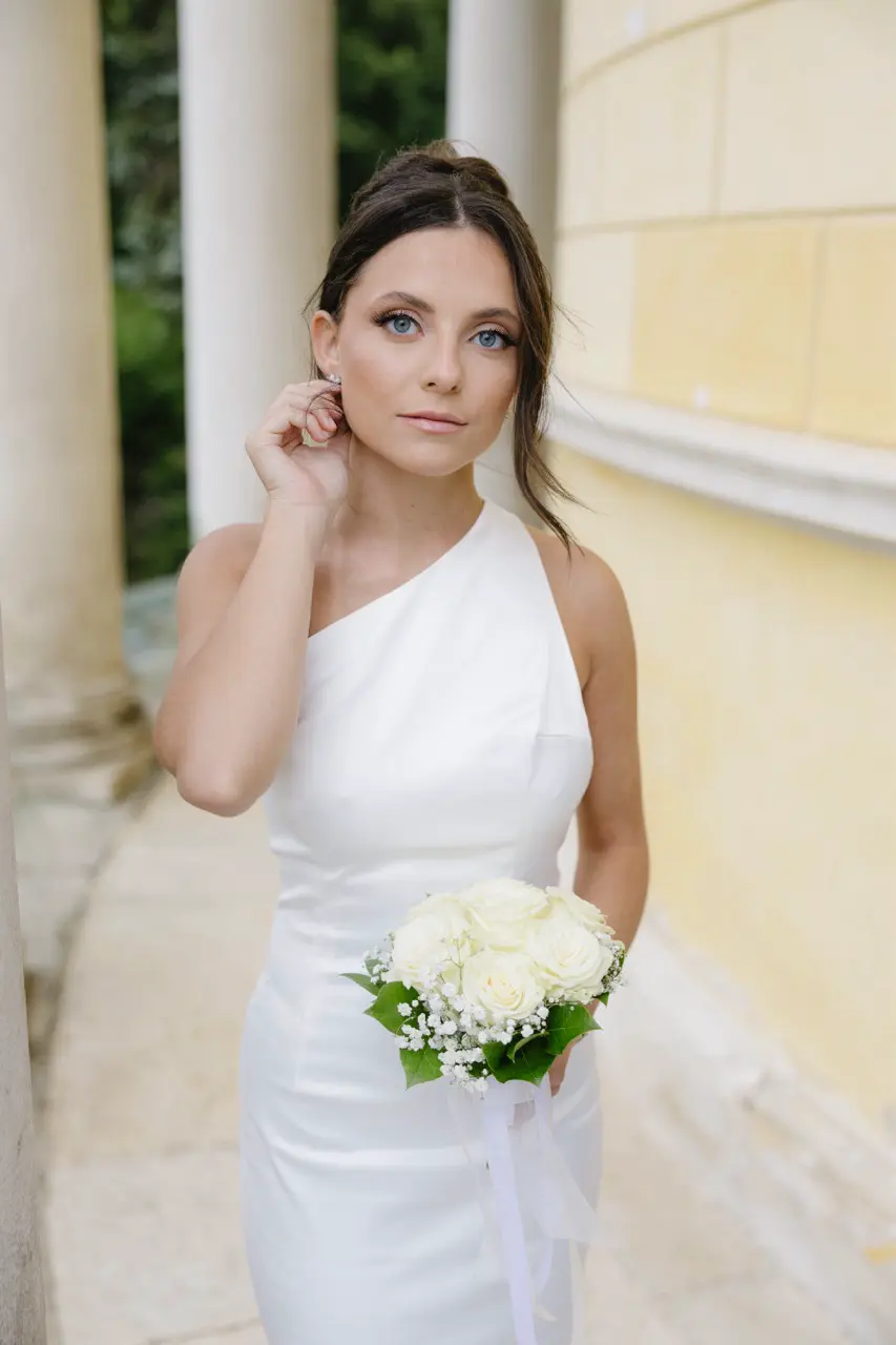 Bride at Mallorca Wedding Venue