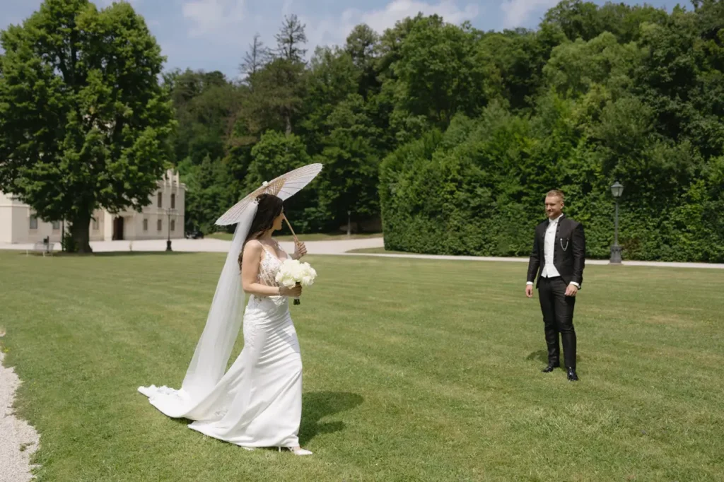 Brautpaarfotos von Hochzeitsfotograf Niederösterreich