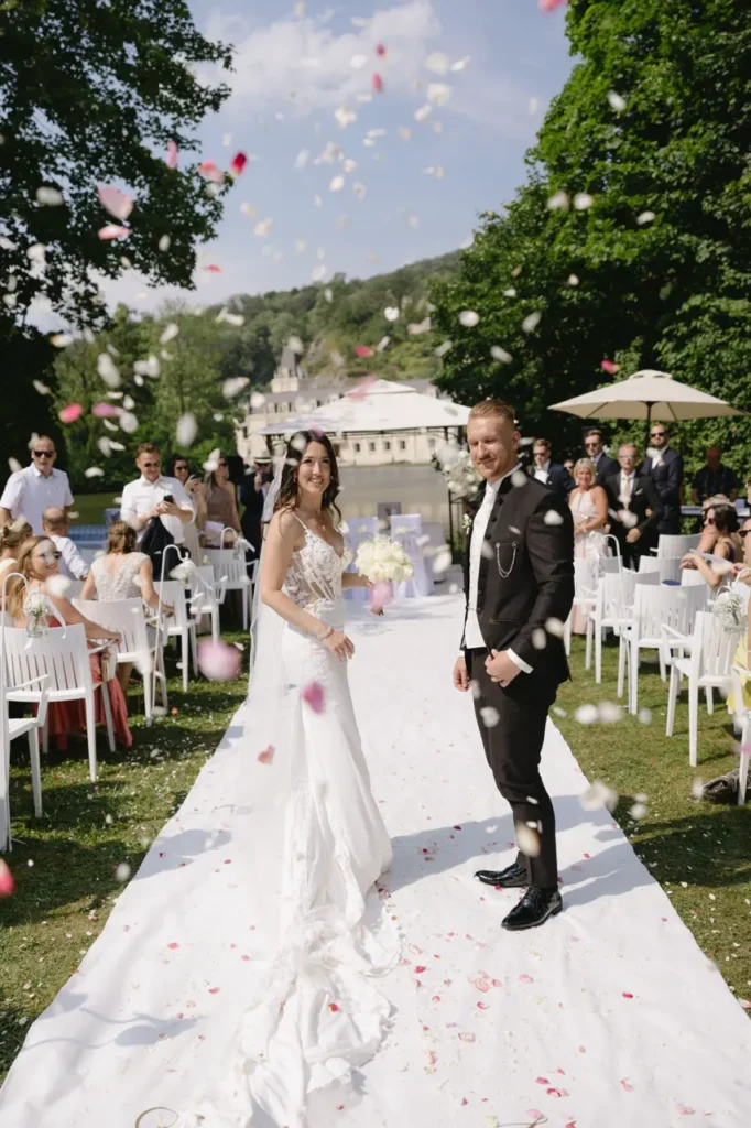 Hochzeit im Schloss Hernstein in Niederösterreich