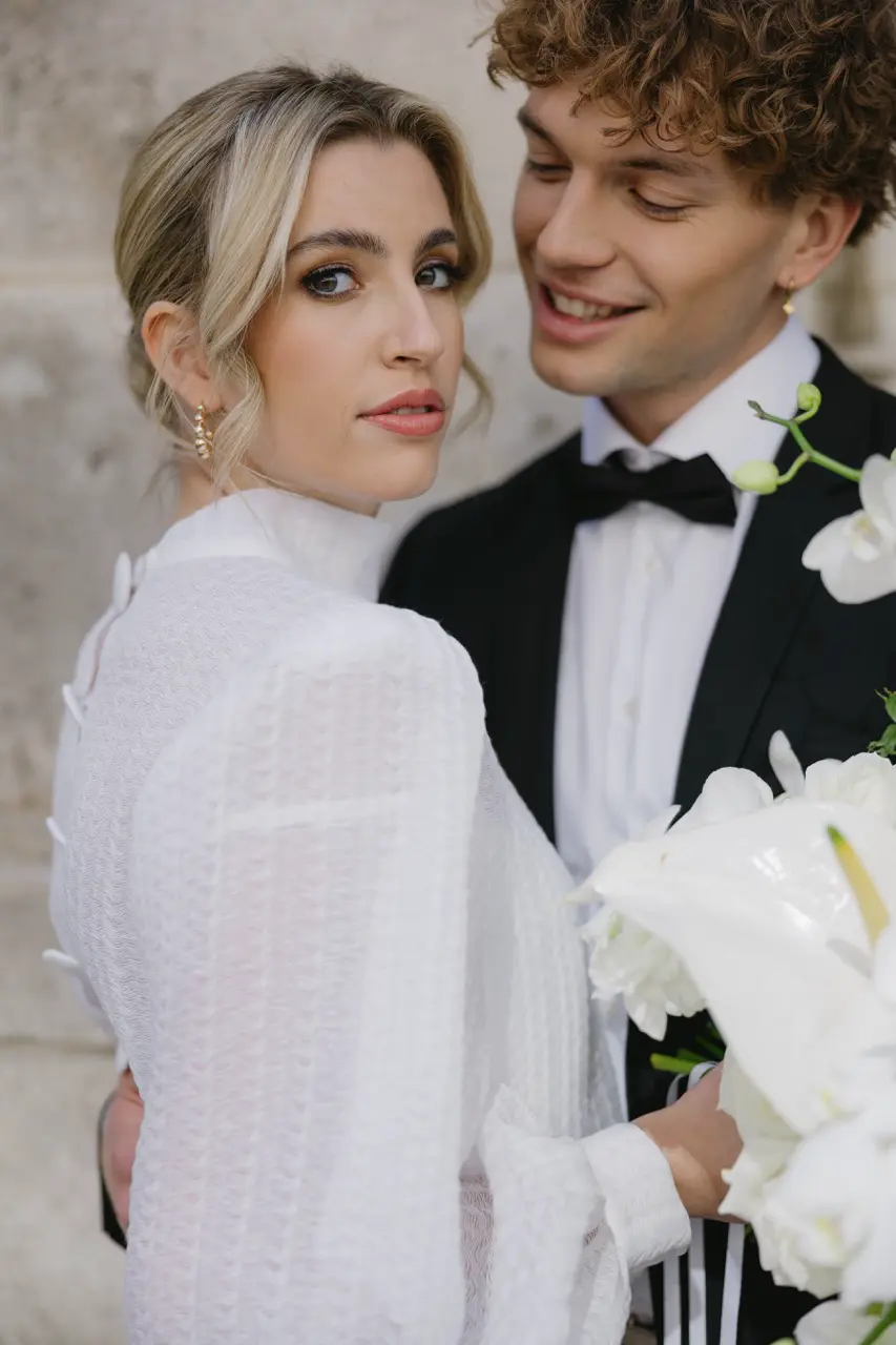 Vienna City Elopement modern couple Austria